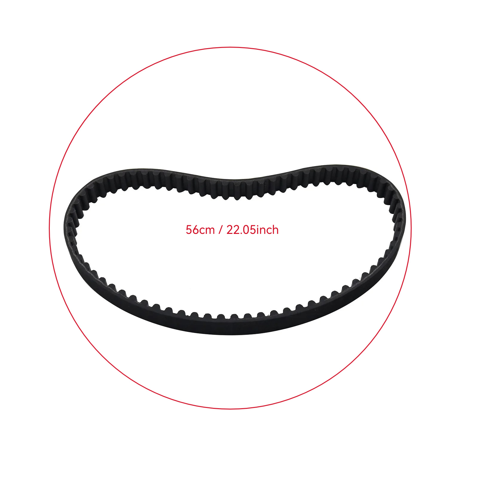 Motorcycle Timing Belt, Transmission Belt, Special for Off-Road Modification, Closed Loop Rubber Belt