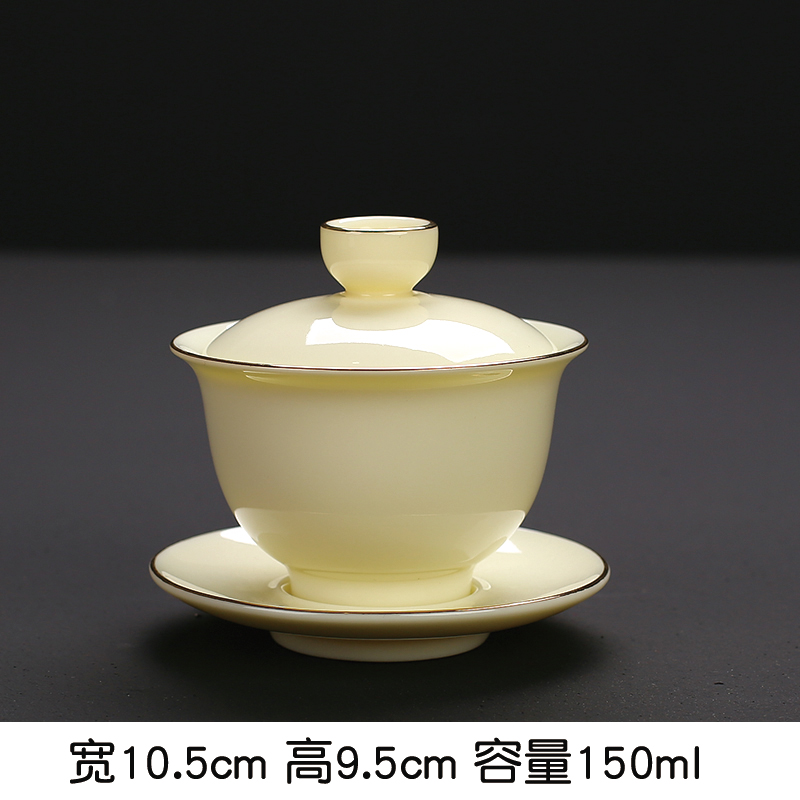 Ceramic big tea cup, anti-scald