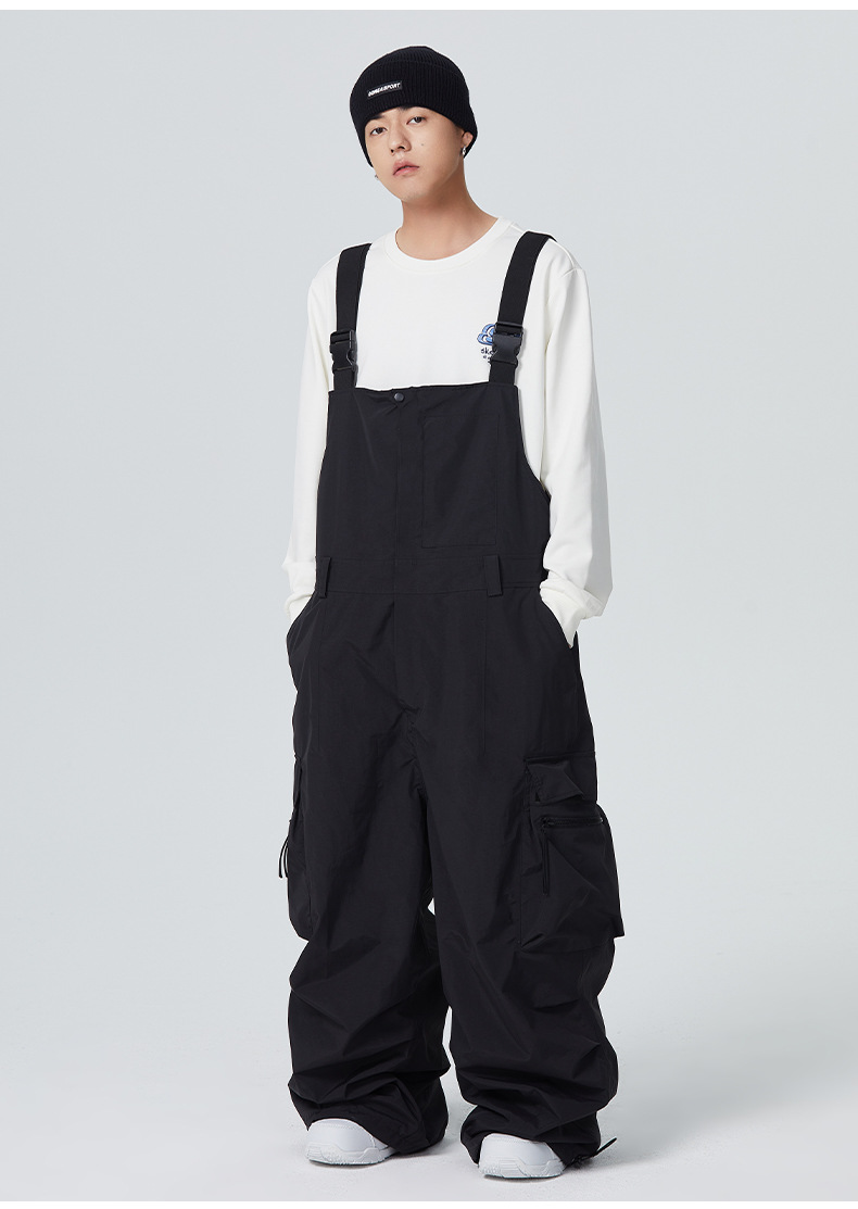 Herrenbekleidung Vollgummi Hip Hop Snowboardhose_voghion.com