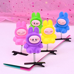 かわいいラブブ帽子子供用立体スプリング帽子おもちゃ卸売