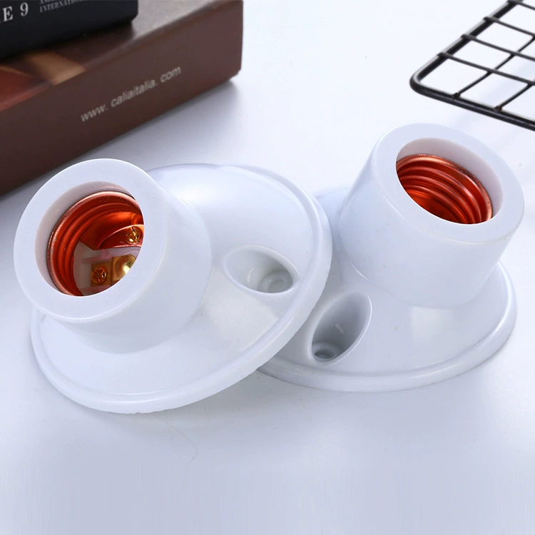 Электрический нефрит E27 спиральный патрон лампы подвесной медный сердечник вкладыш основание лампы Строительная площадка на открытом воздухе Бытовая