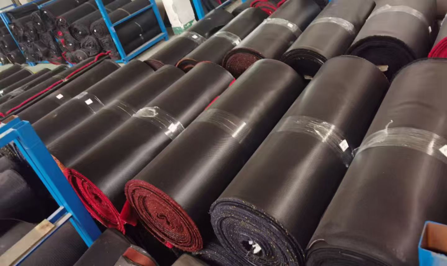 Raw Materials for Car Floor Mats and Trunk Mats, Whole Sheets That Can Be Freely Cut, Starry Sky Carpet, Anti-Slip Burr-Resistant Base Material