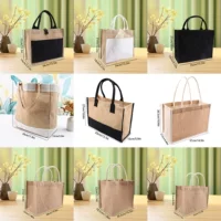 Льняная сумка MUJI джутовая сумка на заказ DIY ручная роспись льняная сумка хлопковая льняная льняная сумка подарочная сумка оптом
