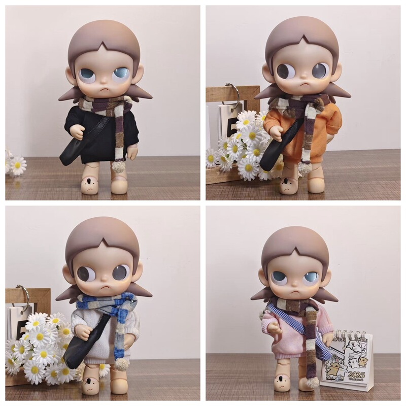 Zsiga's Dream Place Doll Clothes Bjd 1/8 Scale 20cm Movable Doll Sister Doll Clothes Scarf Bag