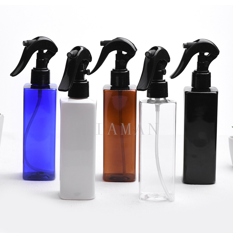 250ML方瓶小老鼠h03喷瓶化妆品分装塑料喷雾瓶园艺浇花瓶PET瓶