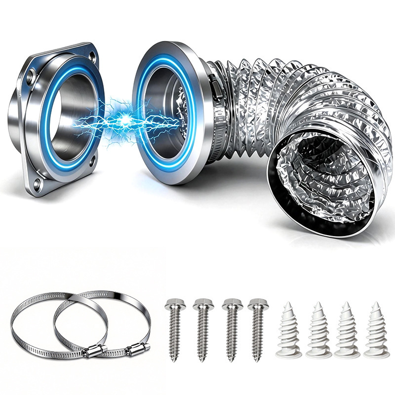 Magnetic Dryer Vent Venting Dryer Kit Quick Connector Exhaust Connector Dv180 Degree 4inch Pipe Magnetic Dryer Vent Venting Dryer Kit Quick Connector Exhaust Connector Dv180 Degree 4inch Pipe