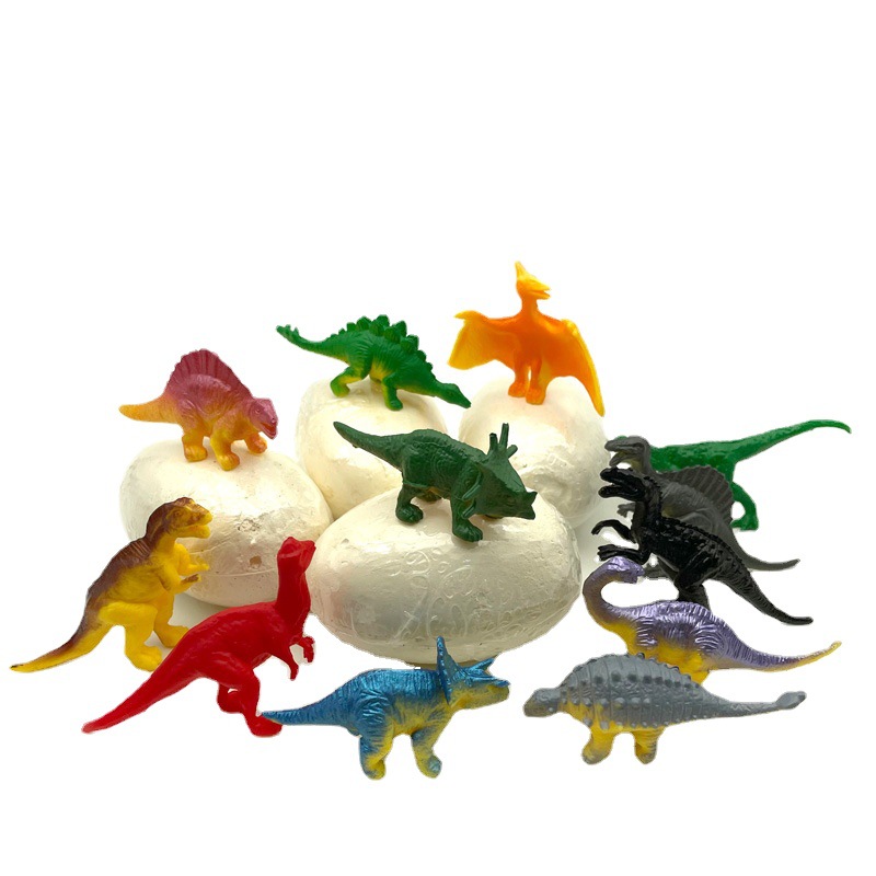 Excavación transfronteriza juguetes arqueológicos yeso huevo de dinosaurio al por mayor caja ciega fósil niños niño puesto regalos hechos a mano