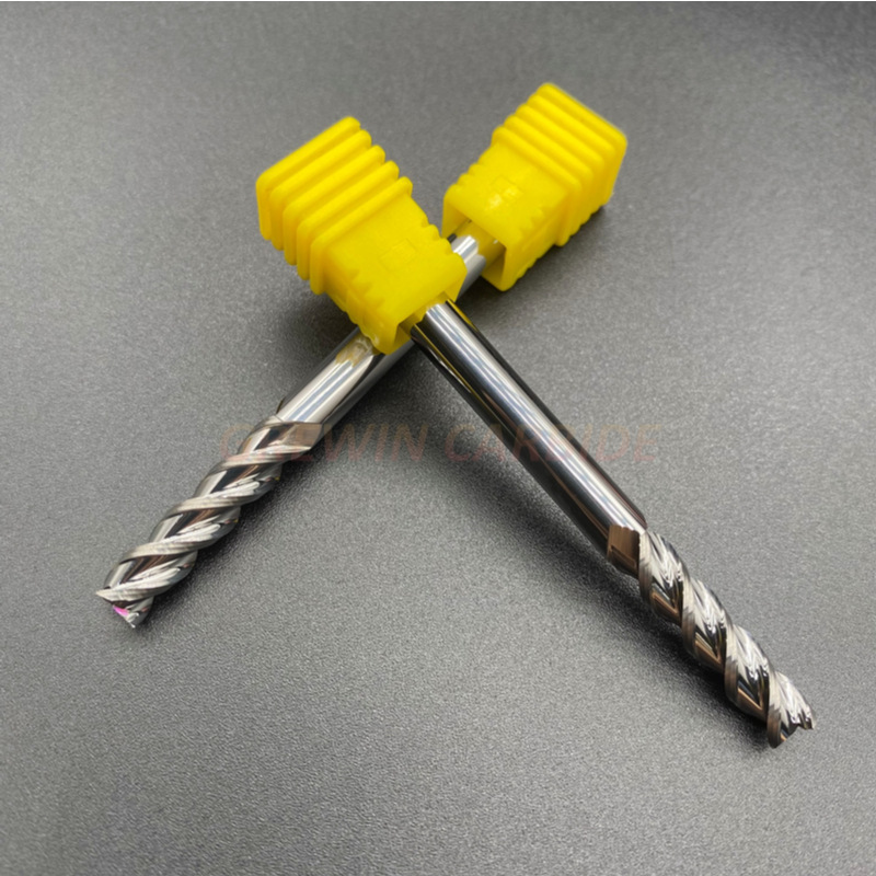 现货批发单刃铝用抛光高亮硬质合金铣刀单刃铝用铣刀