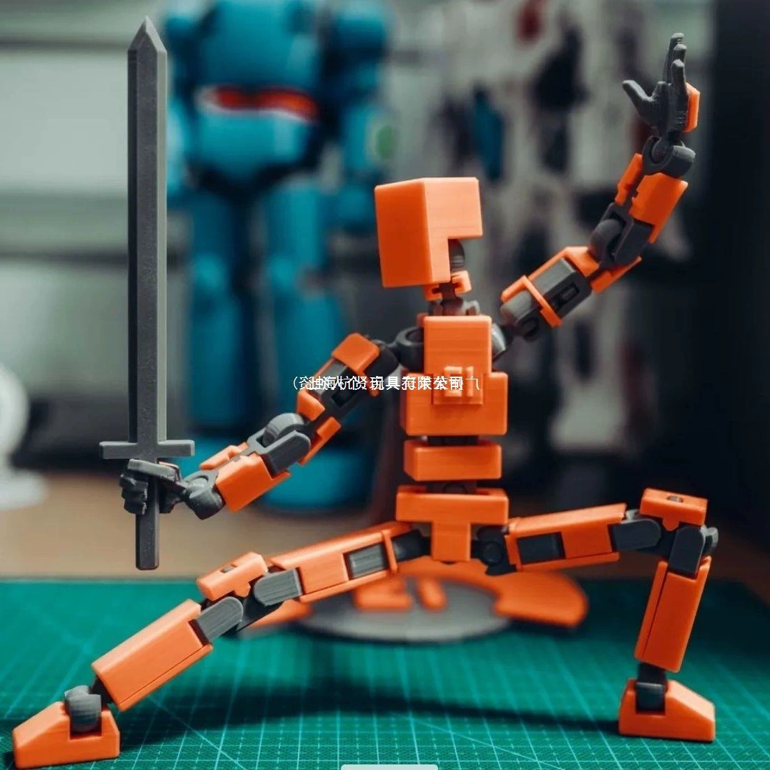 Многосоставная подвижная кукла с механическим дизайном, игрушка для игр и снятия стресса, готовый продукт