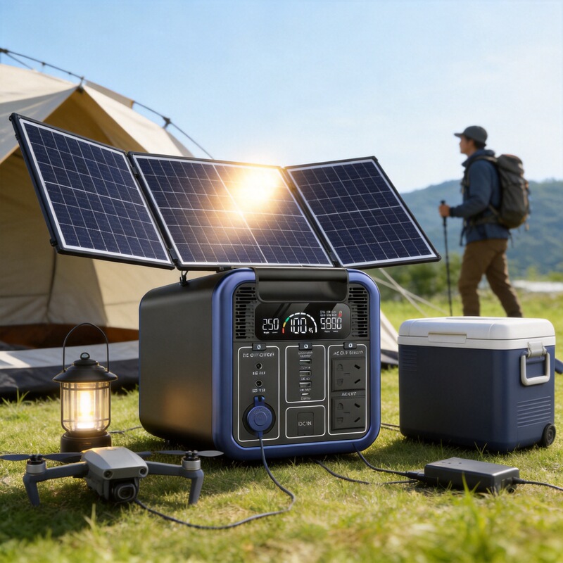 Outdoor portable power supply 1200W large capacity 220V portable home 110V self-driving camping live mobile power supply Outdoor portable power supply 1200W large capacity 220V portable home 110V self-driving camping live mobile power supply