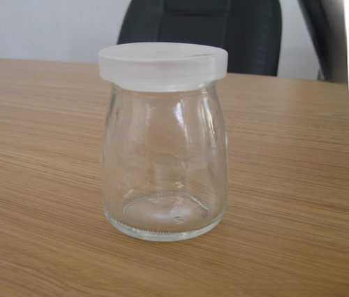 100ml glass pudding jar, glass yogurt cup, jam yogurt pudding cup, wooden lid, wish bottle, decorative bottle
