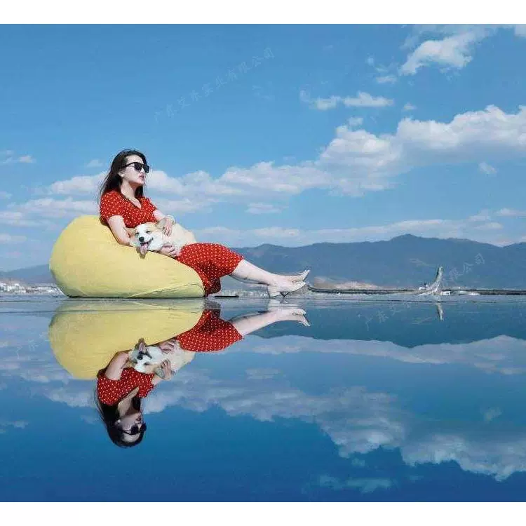 新款抖音网红打卡项目天空之镜人工天空之镜景区引流游乐项目