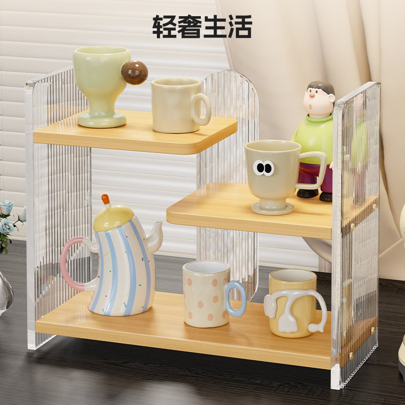 Organizador Multinivel de Tazas de Mesa para Entrada y Comedor image 5