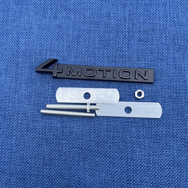 Suitable for Volkswagen Tayron X, tailgate four-wheel drive vehicle, displacement label sticker, metal car emblem, rear side decoration sticker