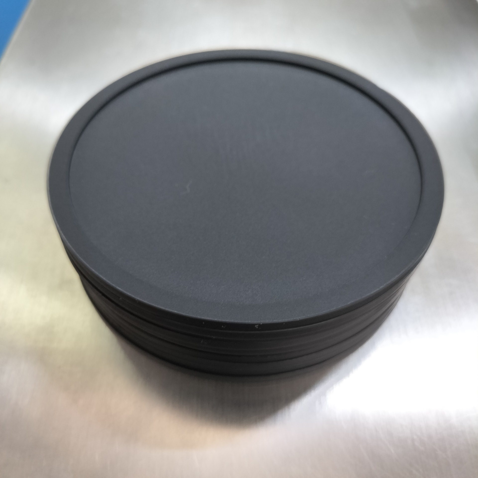10cm 코스터 블랙 8팩