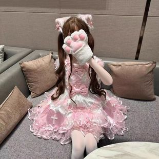 85cm��������ϵjk�ٰlȫ�^�l�ͺ���ɫ����cos�L���lLolita�ٰlŮ