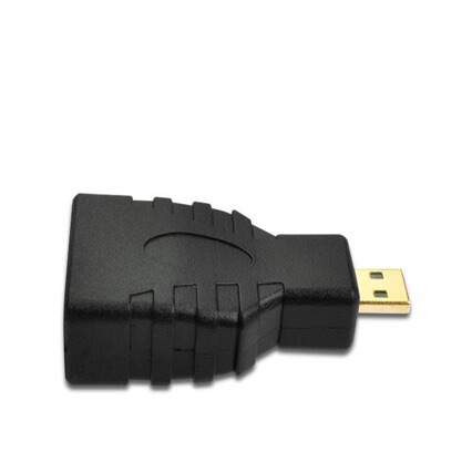 Mike HDMI to HDMI Female Adapter Micro Adapter High-Definition HDMI Large to Small A-D Converter Adapter