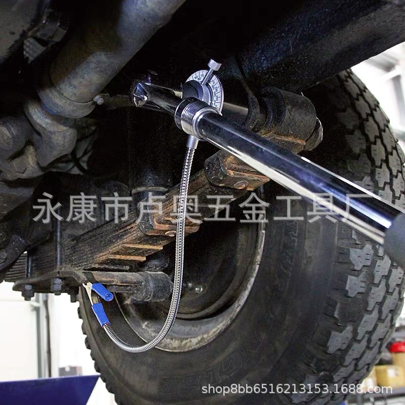 Agarramiento magnético 1/2 llave de torsión medidor de ángulo medidor de par tipo puntero