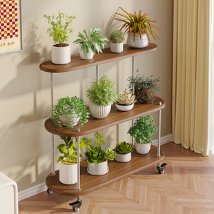 2024 New Flower Stand Balcony Storage Rack Living Room Floor-Standing Plant Flower Stand Balcony Stepped Multi-Layer Flower Stand