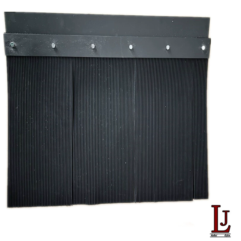 Поставка резиновой пыли занавес резиновый занавес пыли износостойкий занавес пыли руководство электростанции через пыли-доказательство