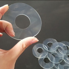 模切冲型透明tpu垫片自粘圆防滑垫片透明薄膜樟木头大岭山望牛墩