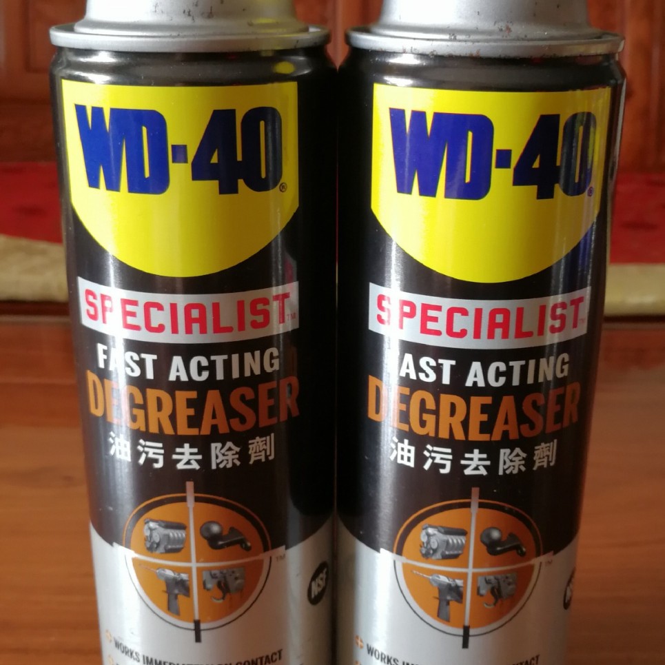 WD-40专效型油污去除剂强力去除油脂灰尘水性泡沫清洁剂 450ML