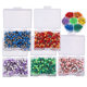 Mixed Color Pearlescent Positioning Needle Picture Needle Combination 700/Box Photo Wall Message Board Press Nail Floral Embroidery Decorative Nail