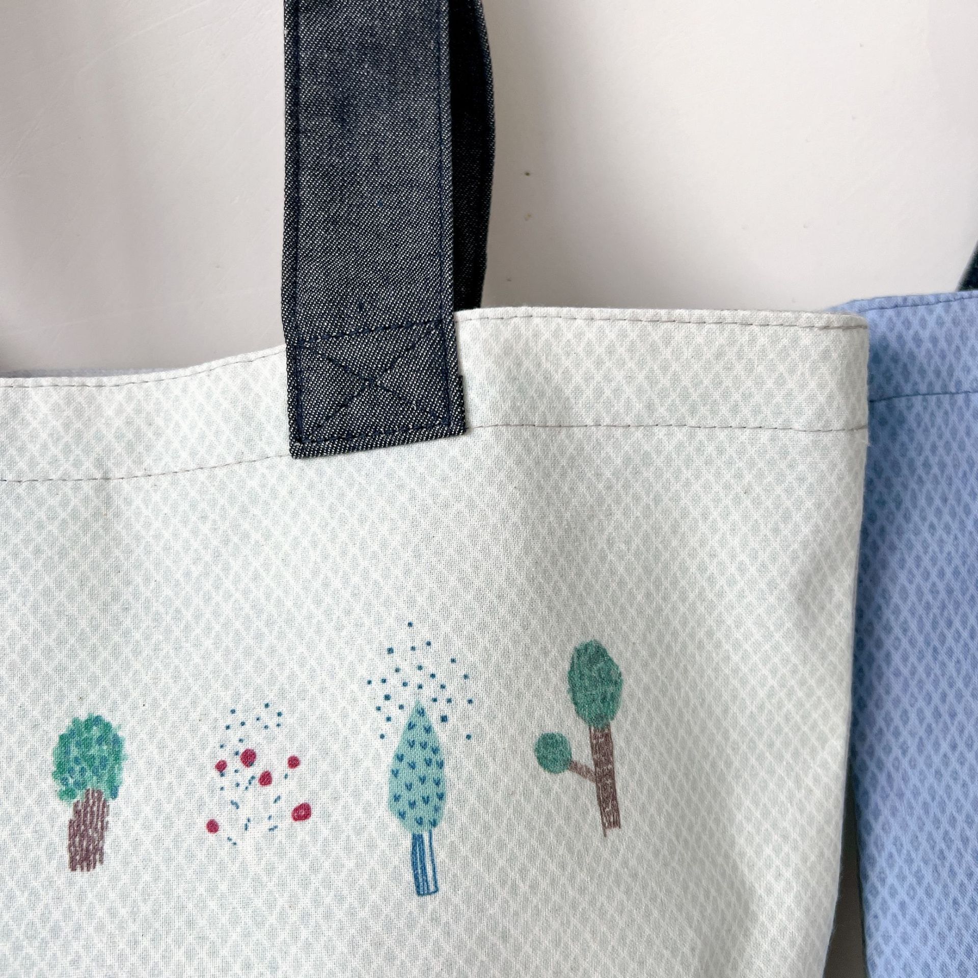 Borsa a tracolla per arrampicata con gatto ricamato giapponese Kusuguru, borsa tutorial, shopping, pendolarismo 101_voghion.com