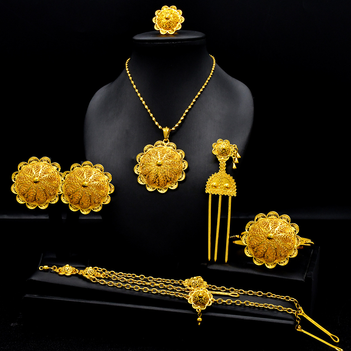 Jewelry, set, 6 pieces