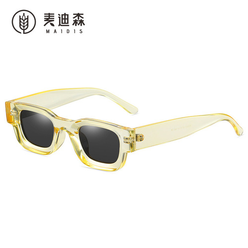 Jet 5053 square frame sunglasses European and American hip-hop punk Kuzma polarized sunglasses foreign trade polarized sunglasses