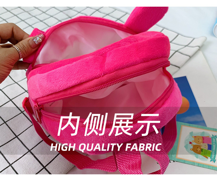 1-2-3 years old children's backpacks, cartoon plush small schoolbags, cute early education kindergarten backpacks for boys and girls undefined