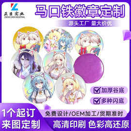 活动纪念徽章班级公司年会纪念创意胸章批发马口铁金属徽章定制