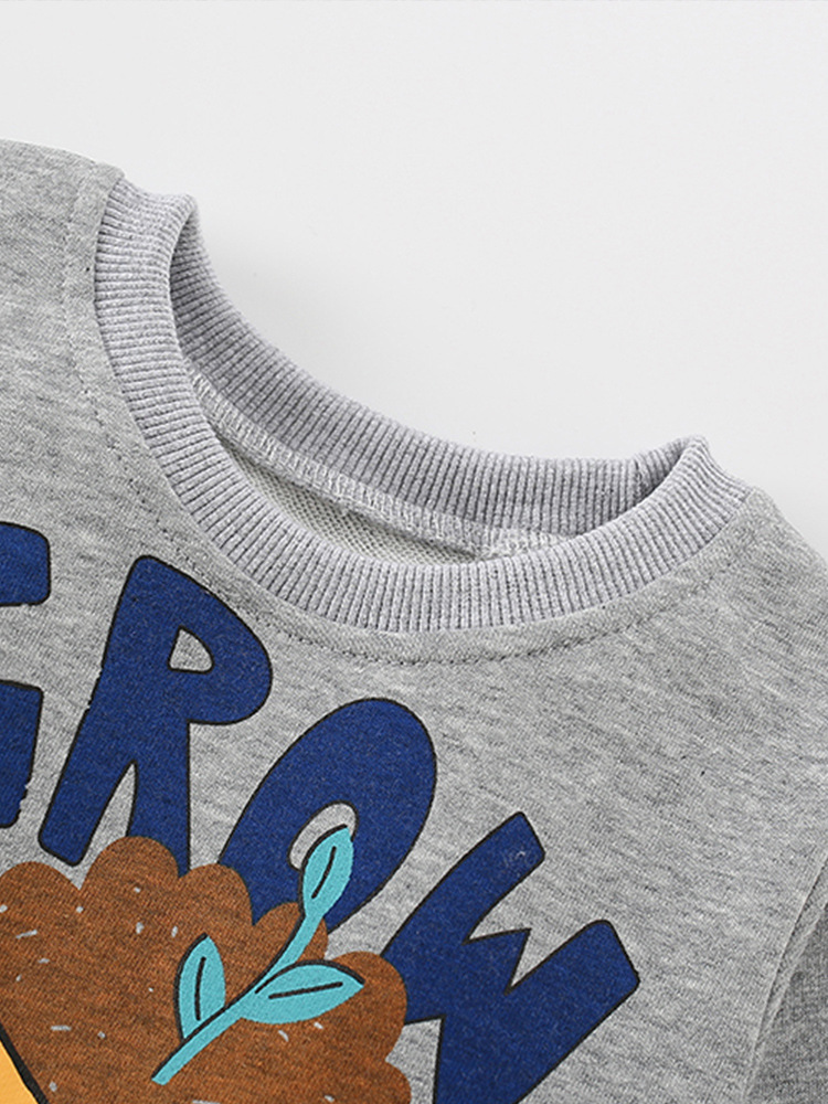 Suéter para niño malwee transfronterizo otoño e invierno nuevo estilo europeo y americano para niños pequeños y medianos, cuello redondo, manga larga, hermoso top para niños de moda