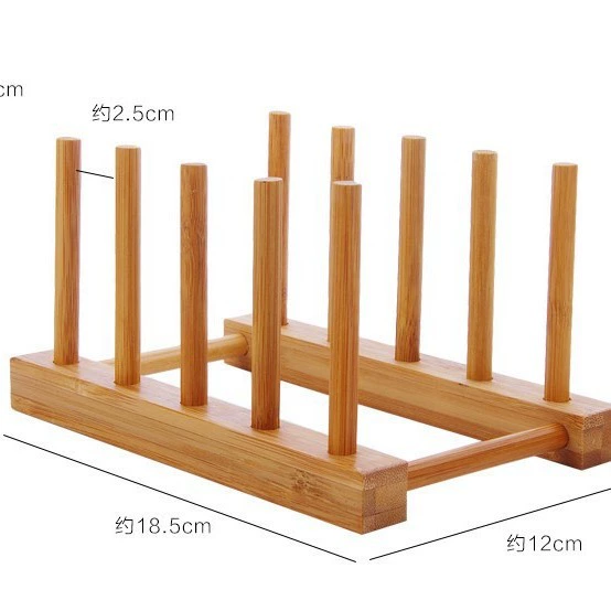 Четырехсетная бамбуковая подставка для посуды, подставка для посуды, подставка для посуды, подставка для посуды, подставка для чашки
