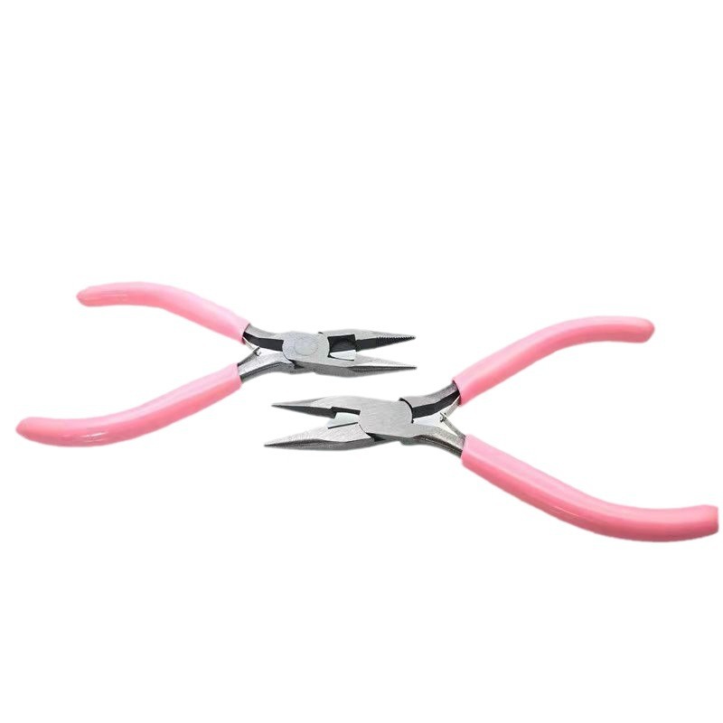 DIY 수제 펜치 다기능 바늘코 펜치 쥬얼리 둥근 입 바이스 5inch 미니 경사 입 펜치 스팟 배치