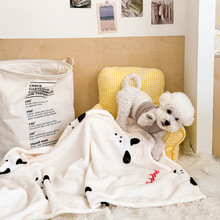 宠物毛毯便宜睡眠保暖狗狗窝垫狗狗珊瑚绒被子宠物用品特价批发