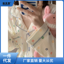 睡衣婴儿女秋冬薄款长袖舒适甜美少女居家服套装