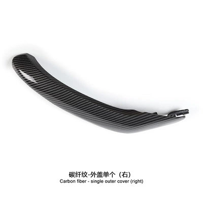 F25 inner handle X3 door | Armrest, handle, handle - carbon-weave-single-outer-cover-right