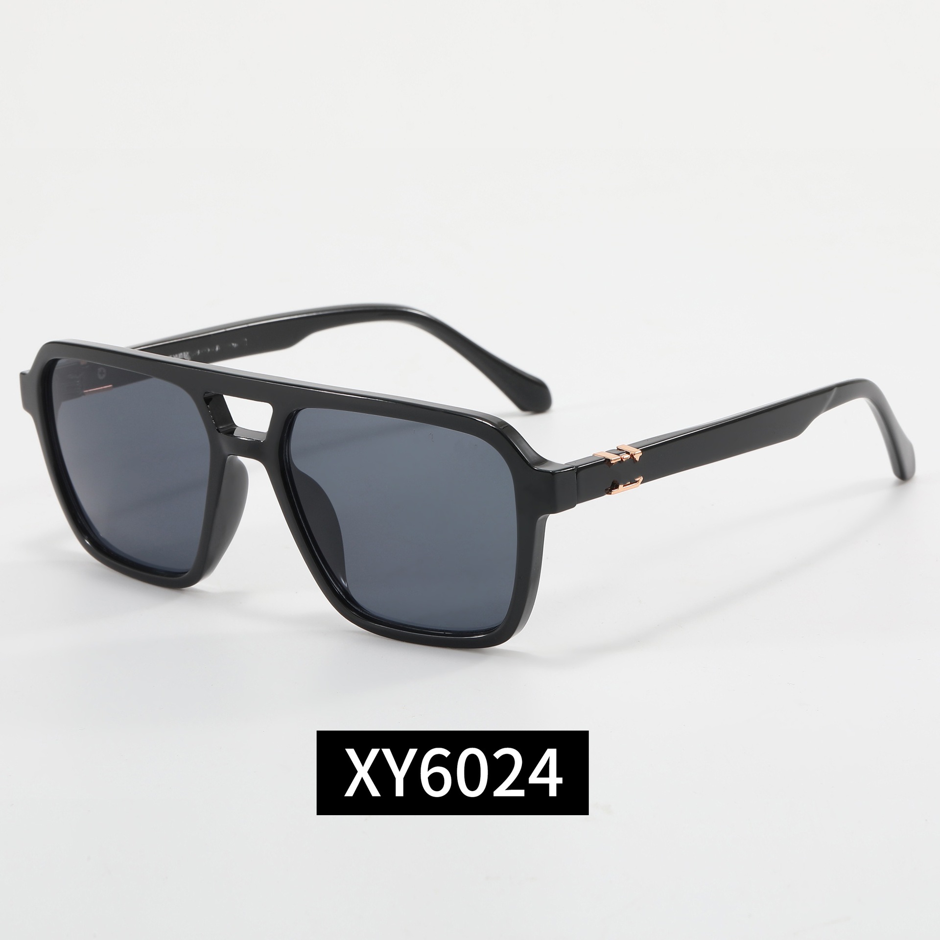 Fashionable trend retro glasses for men and women solar-powered