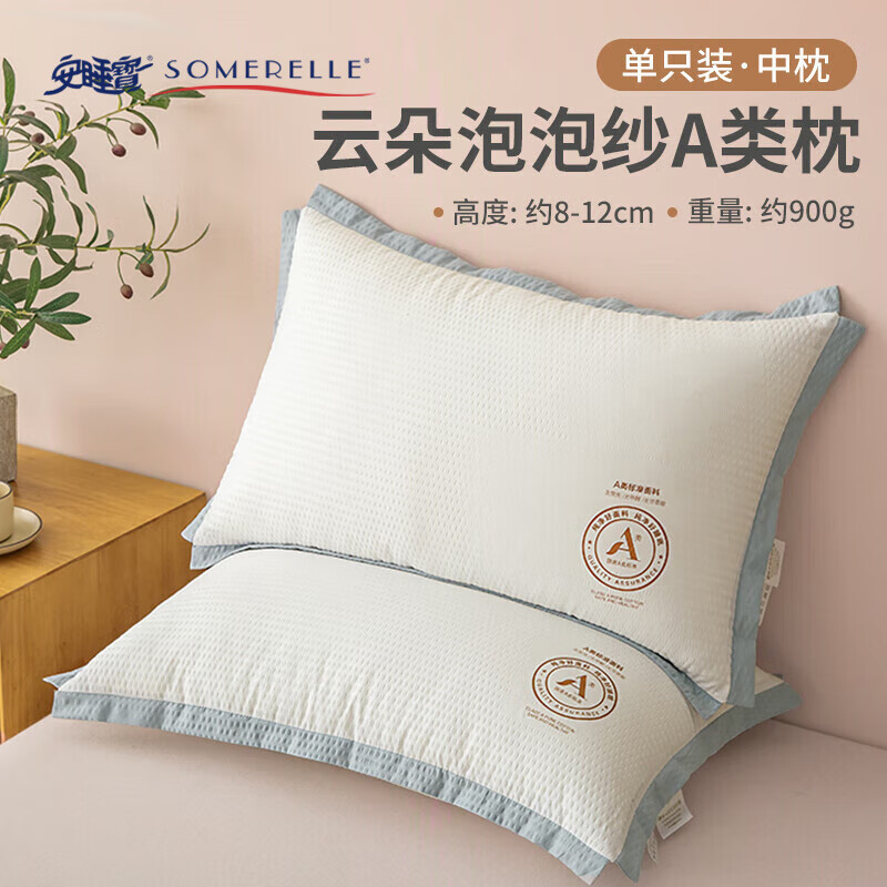 Almohada de fibra de hotel Almohada cervical Almohada para dormir profunda Almohada para el cuello para dormir para adultos