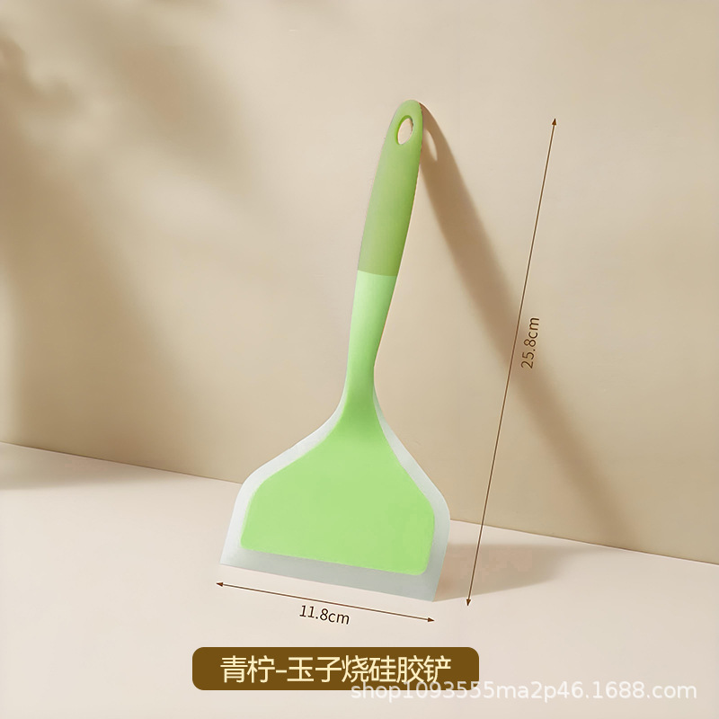 硅胶锅铲耐高温烙饼勺玉子烧家用炒菜不粘锅平铲煎铲食品级刮刀|undefined