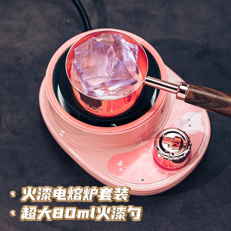 젤리왁스 전기 용해로 몰드 대형 용해 냄비 수제 감압 핀치 음악 어린이 수제 DIY 소재 밀봉 페인트