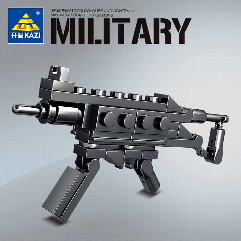开智 Mini Chicken 16-in-1 Mauser 98K building block gun model assembled toy night market stall hot sale