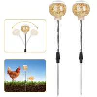 2PCS курица кормление игрушка курица головоломка игрушка курица интерактивная медленная кормушка клюет