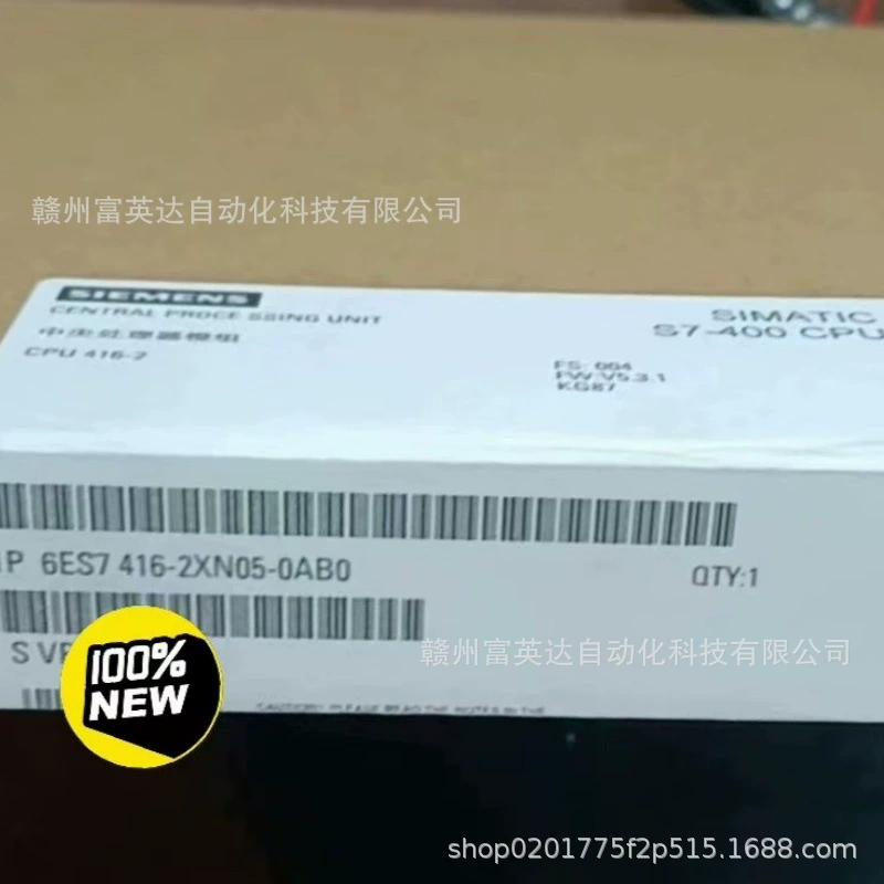 Совершенно новый 6ES7416-2XN05-0AB0 в наличии, сделаны физические фотографии, цена договорная.