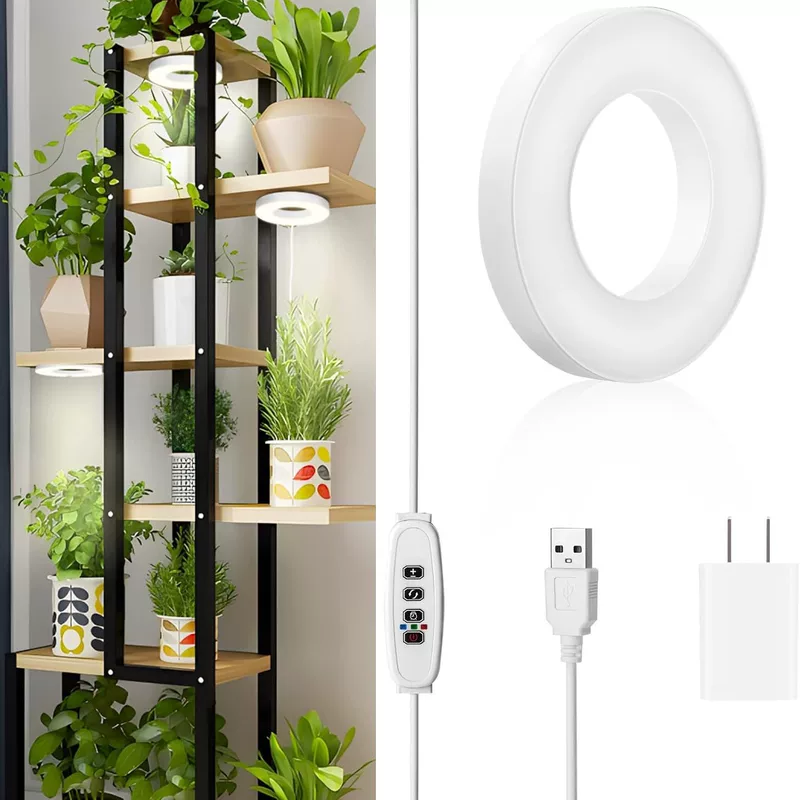 Plant lamp, LED fill light for hood, bag accessory, custom-made, comfortable light spectrum
