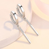 Earrings, simple and elegant design