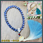 风化菩提根雕刻六字真言渐变手持阴绿菩提根佛珠手串菩提籽念珠