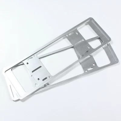 plate frame black sandblasting oxidation metal – License plate holder/license plate holder