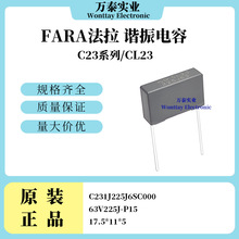 �B�T����FARA C231J225J6SC000 �C����� 63V225J 2.2UF �_��15